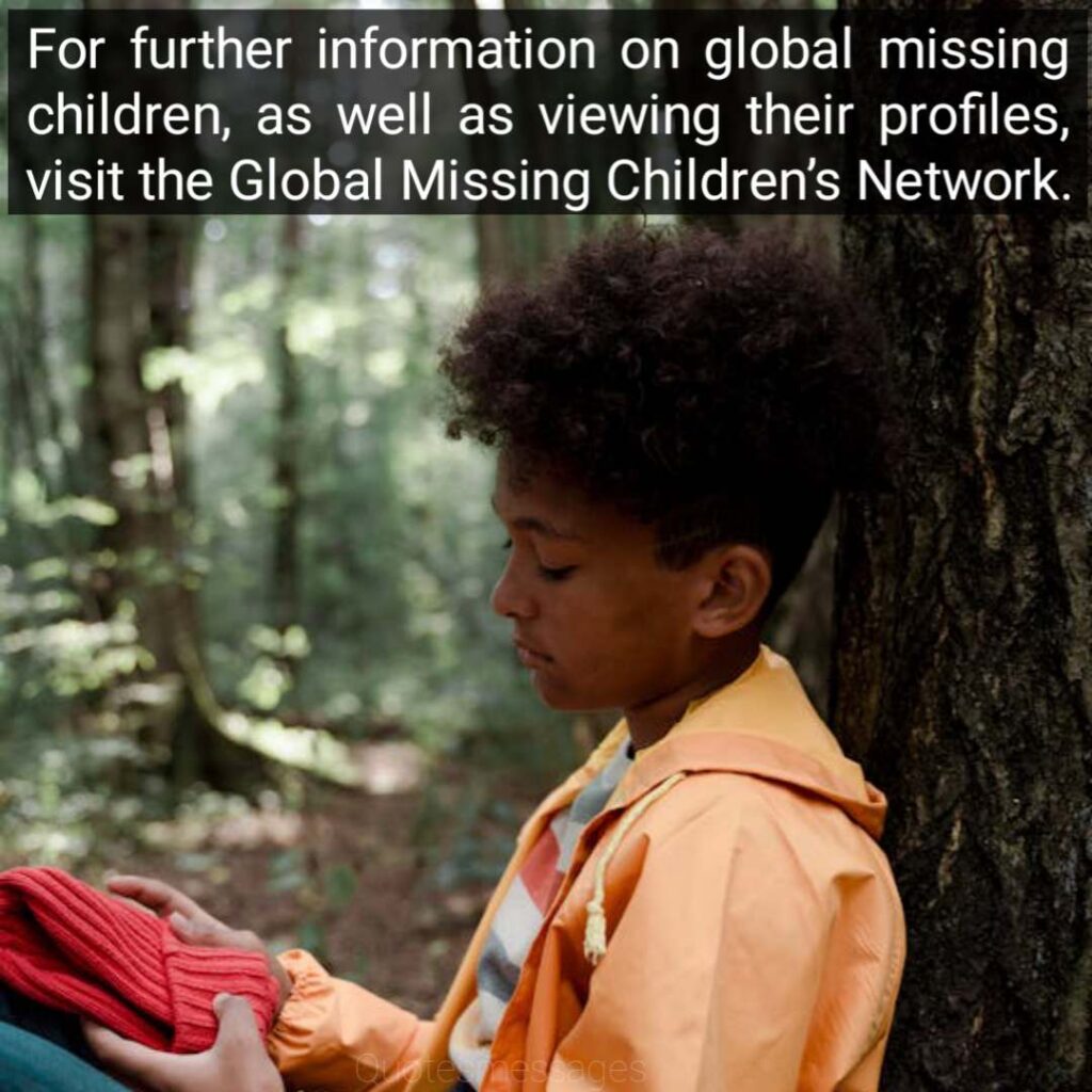 Happy international missing children messages