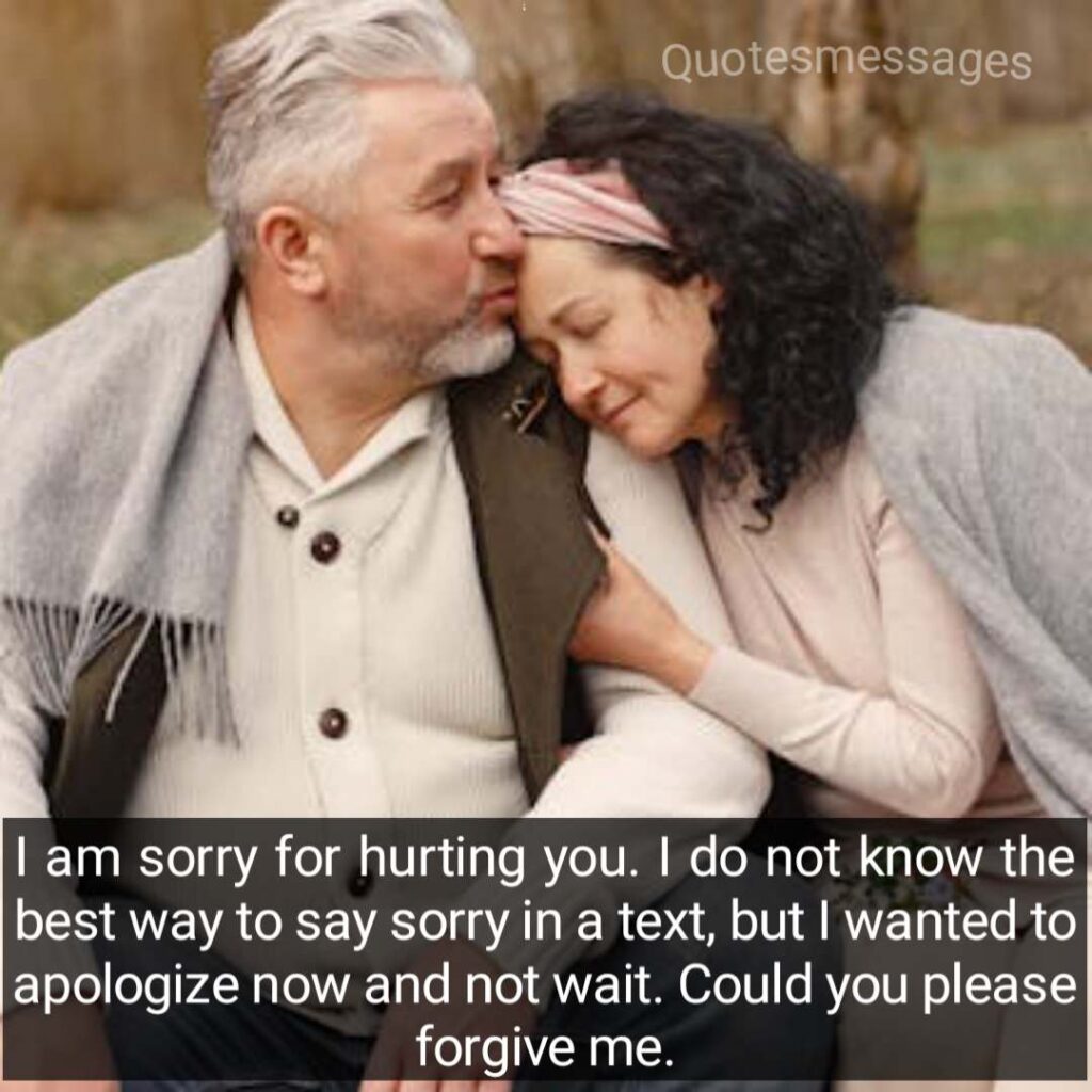 I am sorry messages for wife