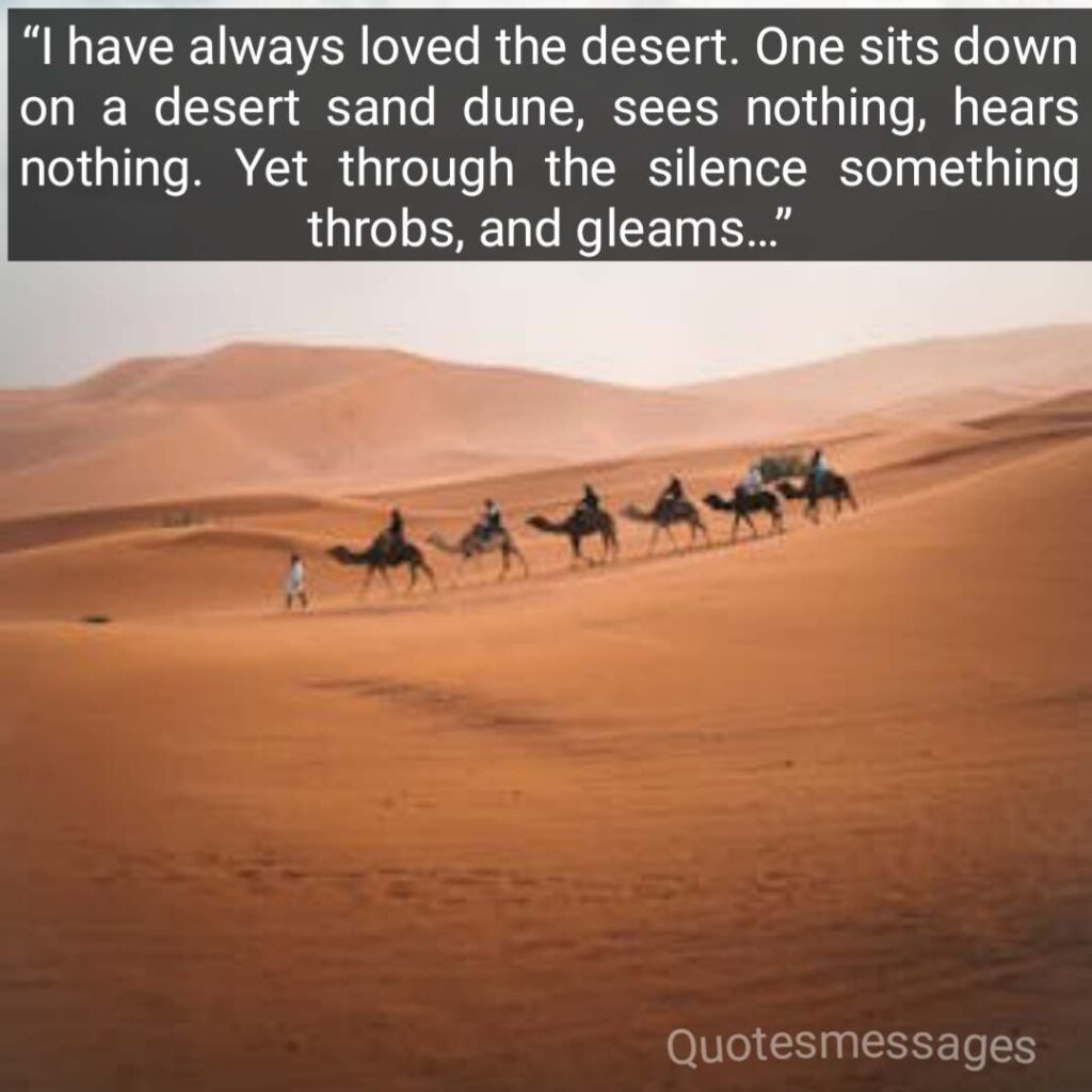 Desert Day Quotes