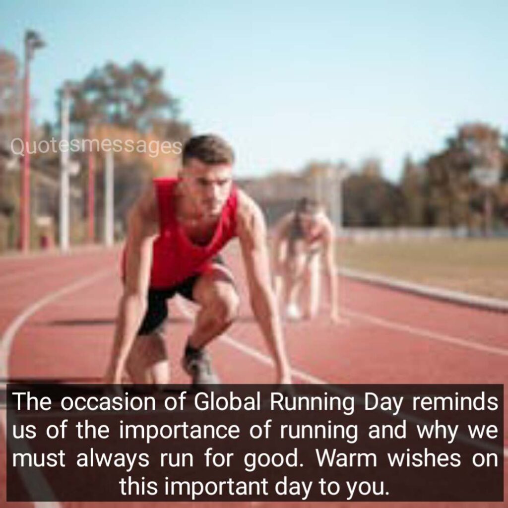Wishing Global Running Day