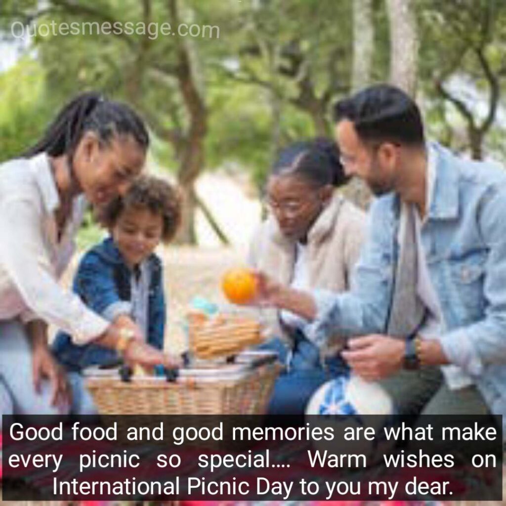 International Picnic Day Wishes