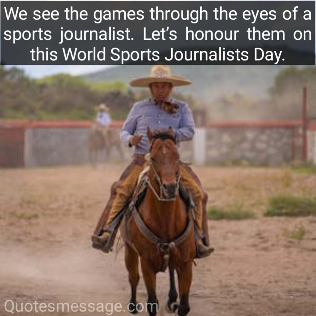 Sports Journalist Day